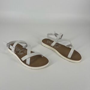 Vessy G White Sandals (SB9)